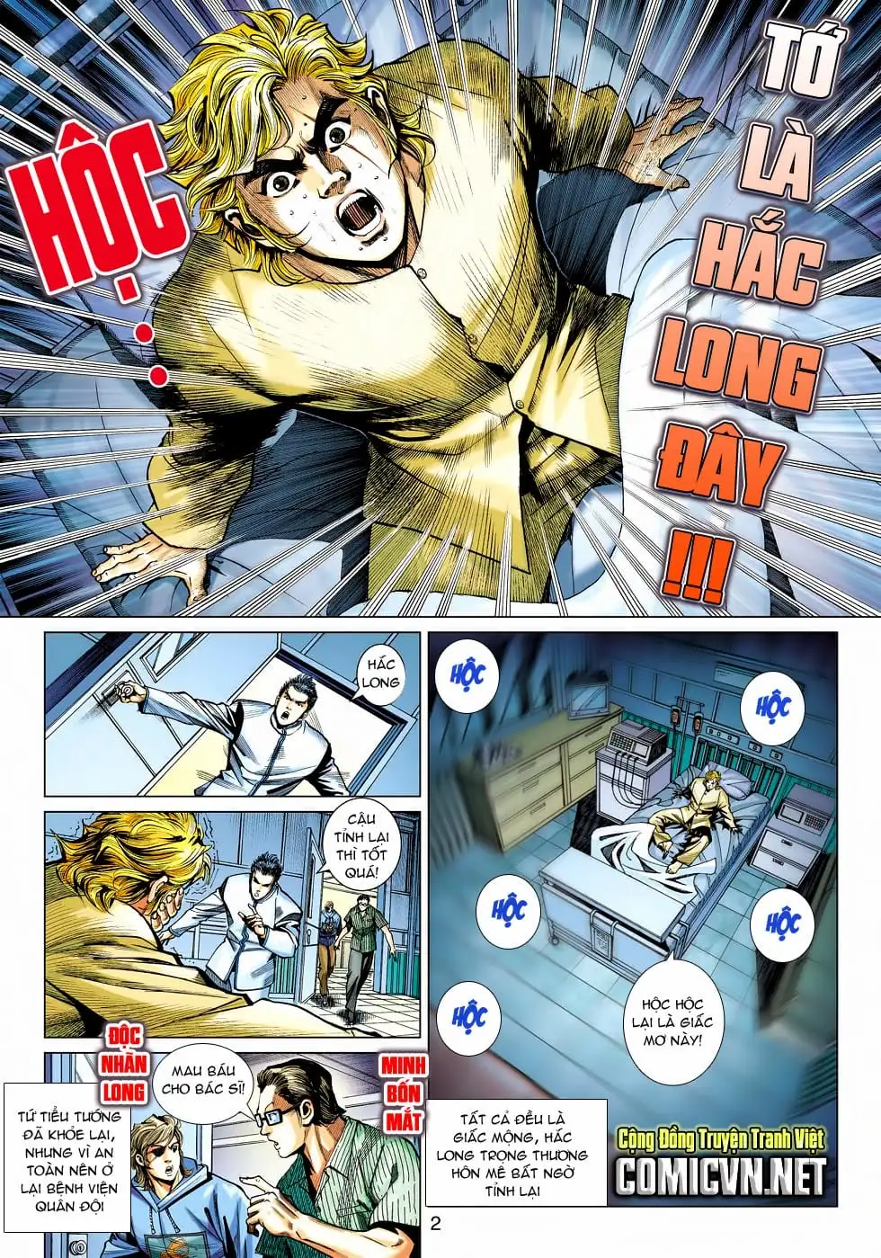 Truyện Tranh Tân Tác Long Hổ Môn trang 4