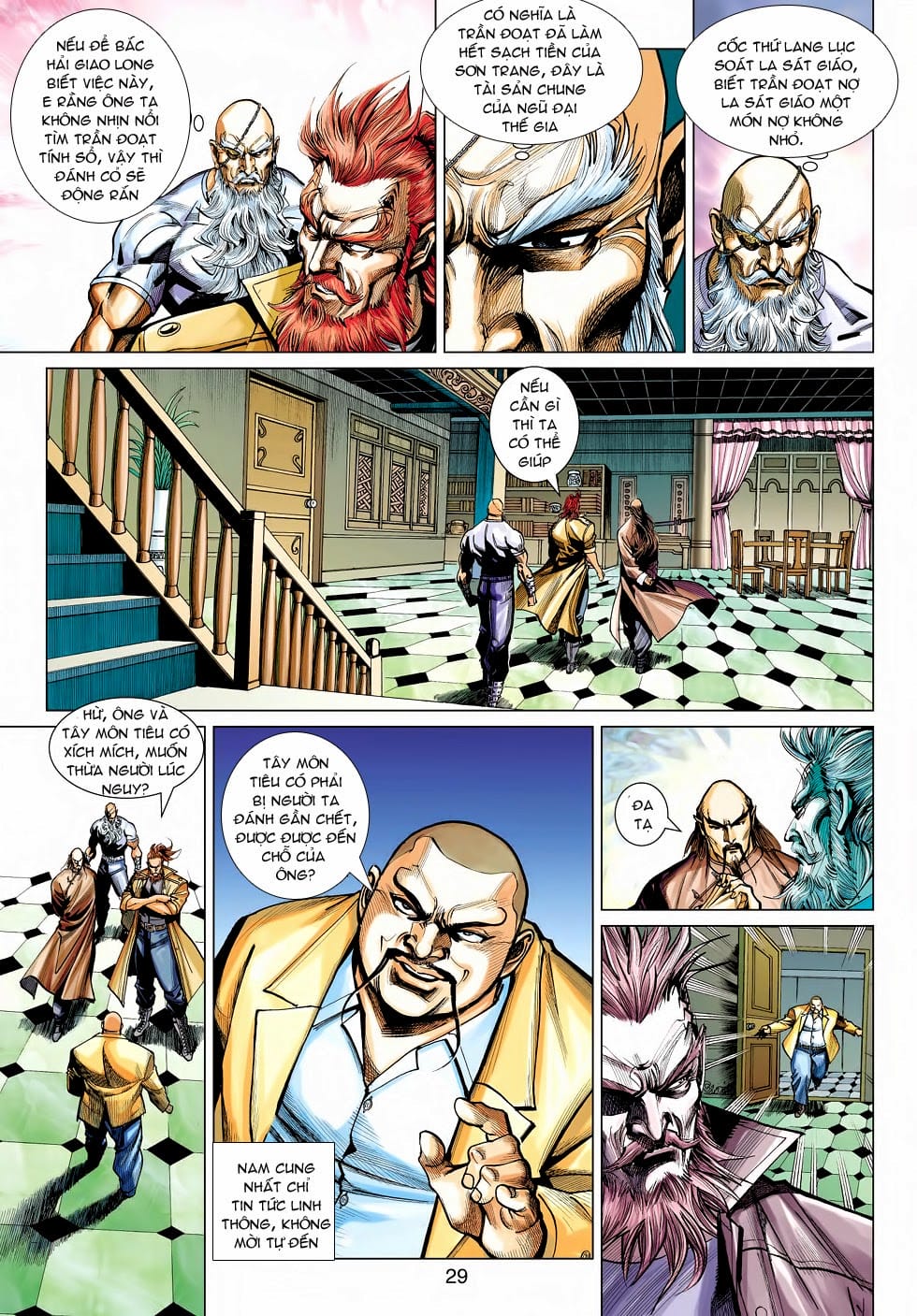 Truyện Tranh Tân Tác Long Hổ Môn trang 4