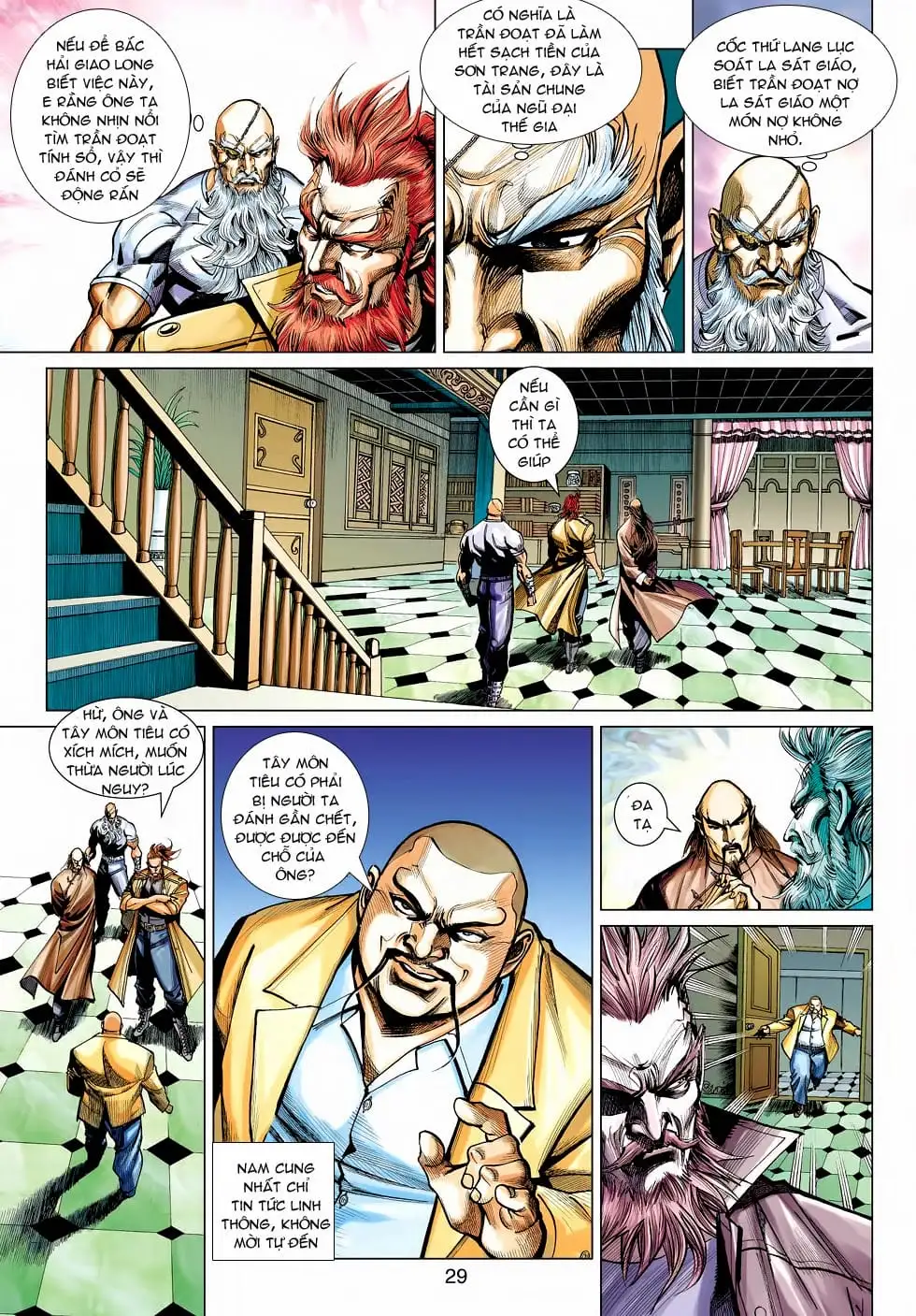 Truyện Tranh Tân Tác Long Hổ Môn trang 4