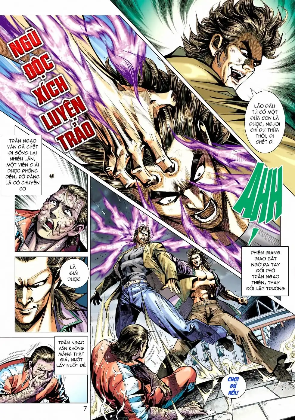 Truyện Tranh Tân Tác Long Hổ Môn trang 4