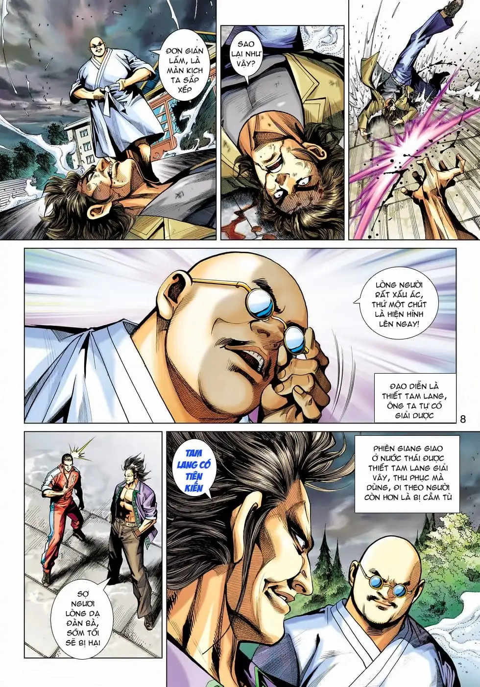 Truyện Tranh Tân Tác Long Hổ Môn trang 4