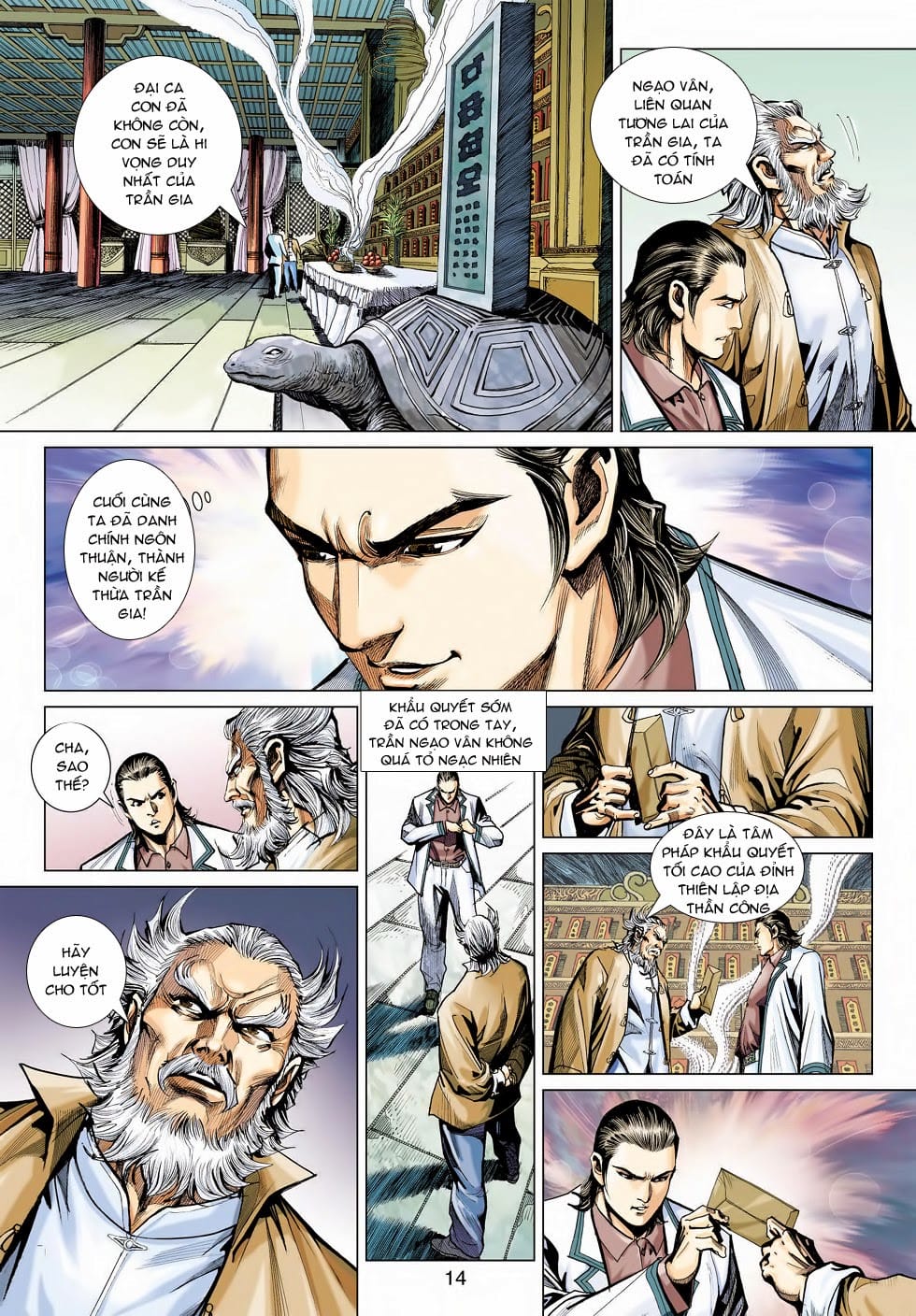 Truyện Tranh Tân Tác Long Hổ Môn trang 4