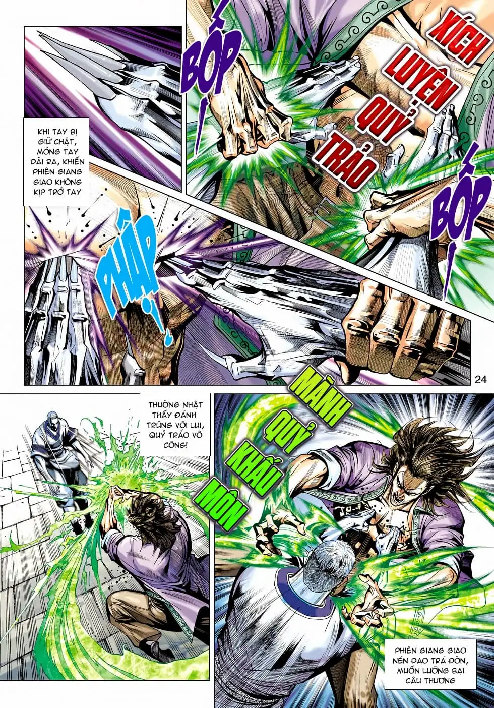 Truyện Tranh Tân Tác Long Hổ Môn trang 4