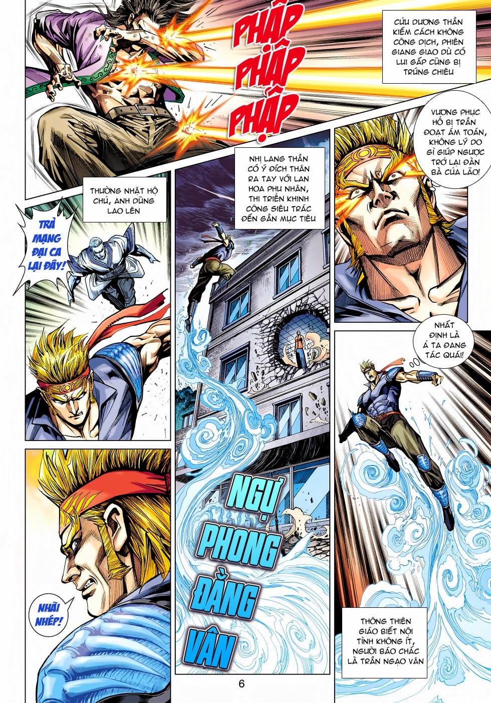 Truyện Tranh Tân Tác Long Hổ Môn trang 4