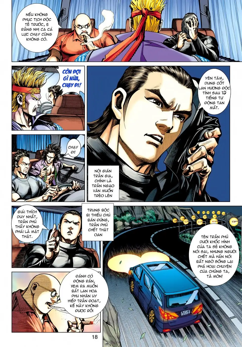 Truyện Tranh Tân Tác Long Hổ Môn trang 4