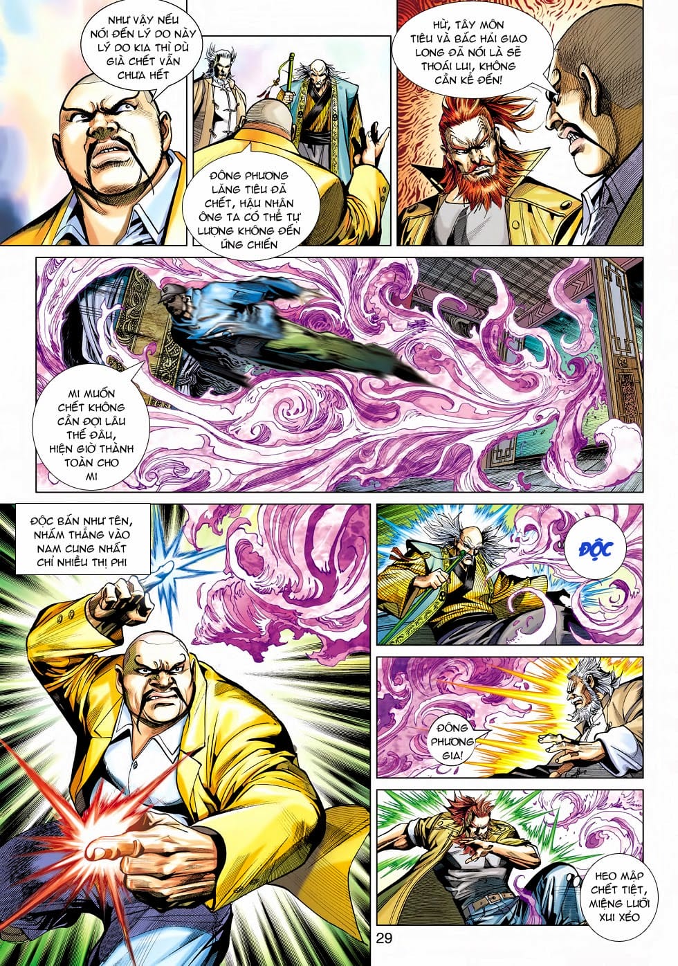 Truyện Tranh Tân Tác Long Hổ Môn trang 4