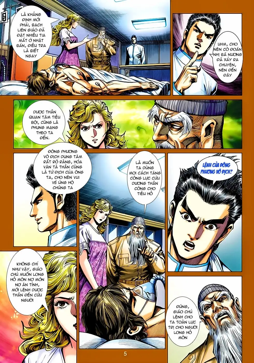 Truyện Tranh Tân Tác Long Hổ Môn trang 4