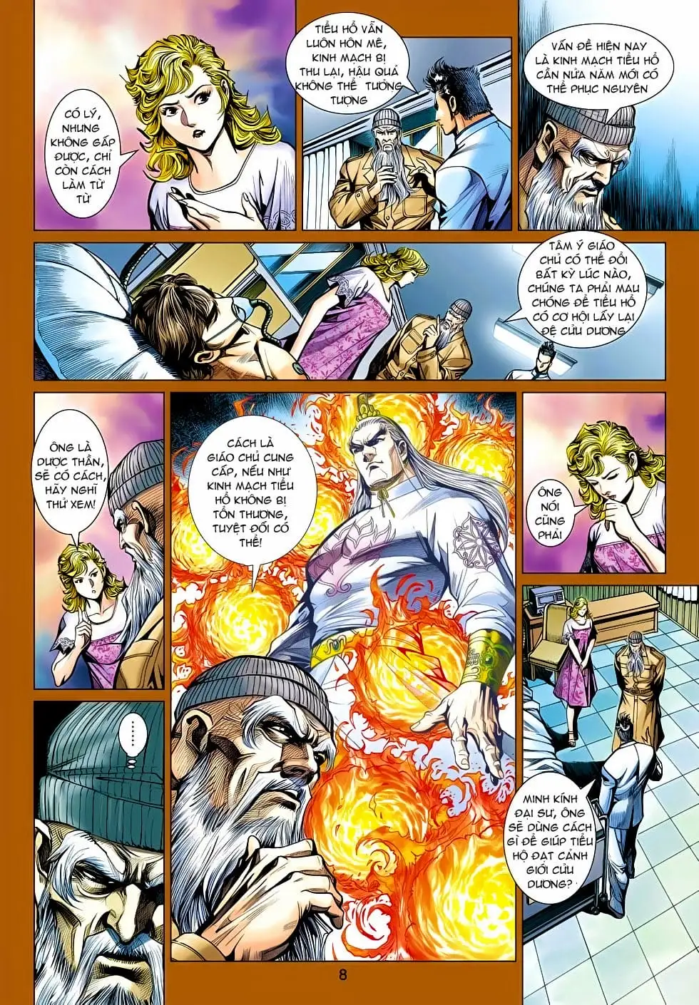 Truyện Tranh Tân Tác Long Hổ Môn trang 4