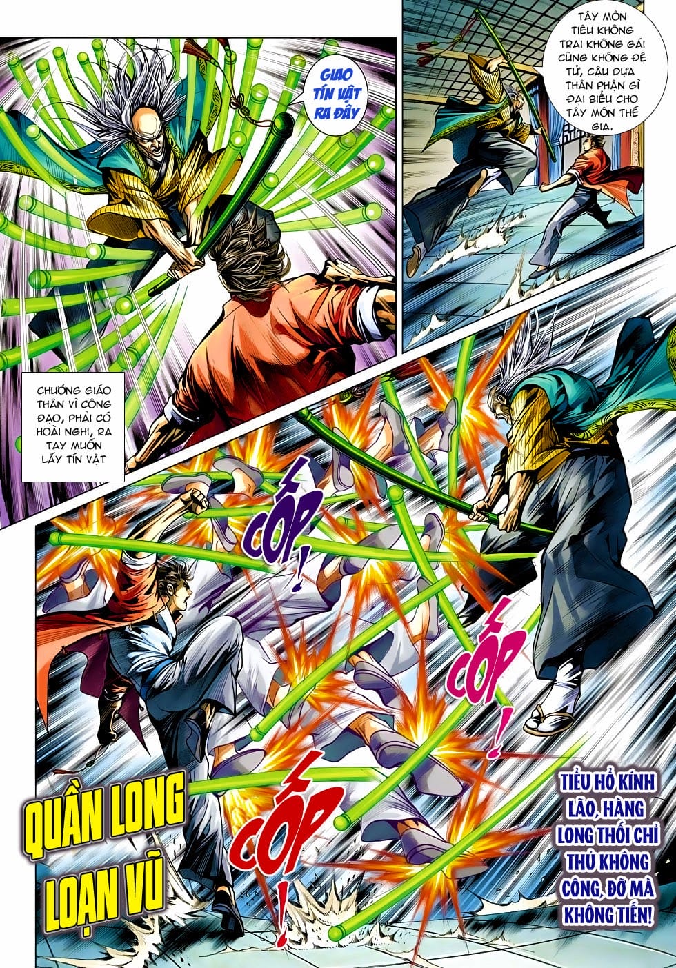 Truyện Tranh Tân Tác Long Hổ Môn trang 4