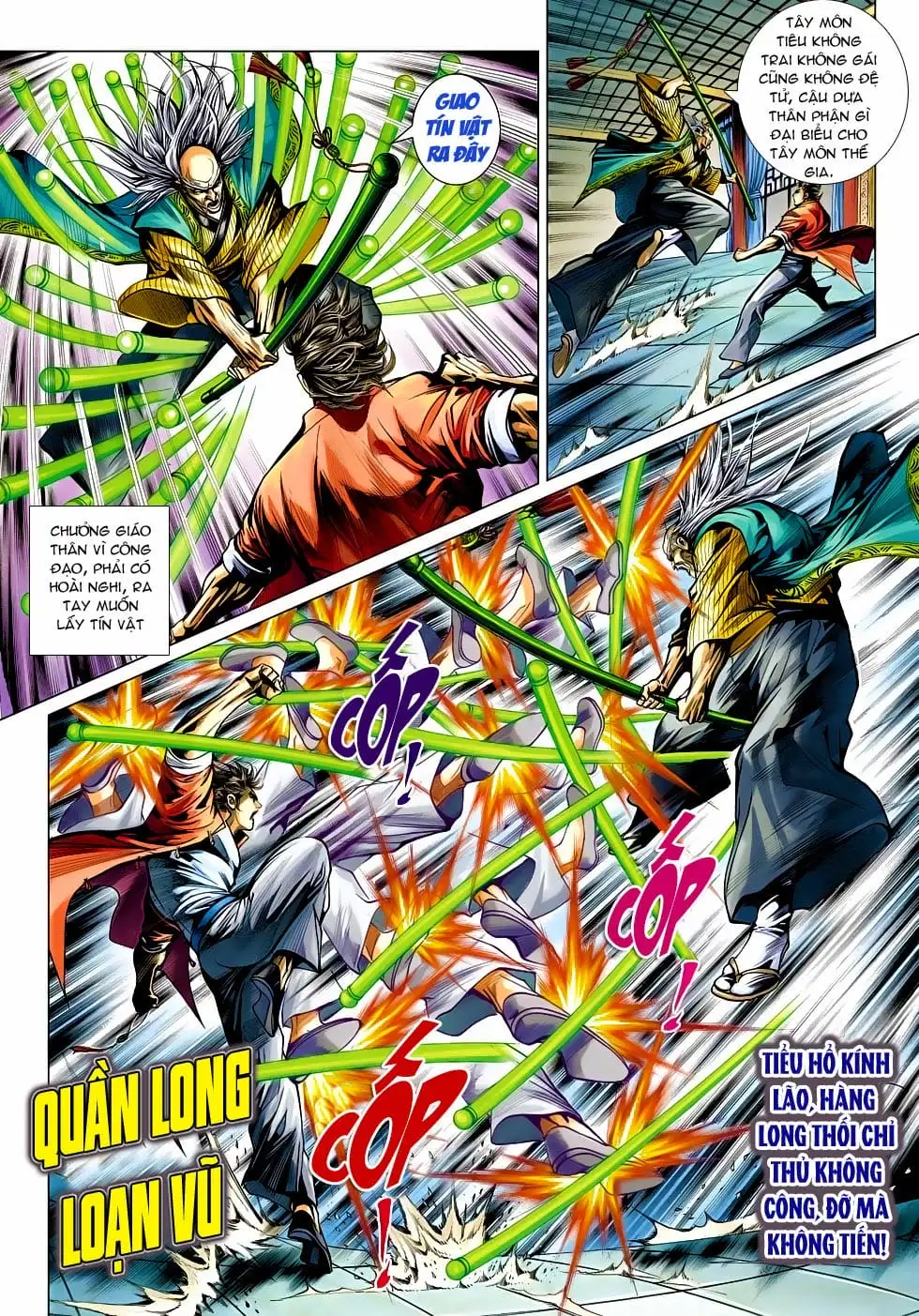 Truyện Tranh Tân Tác Long Hổ Môn trang 4