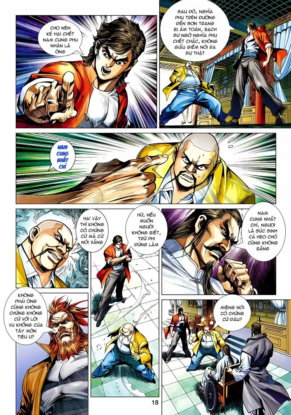 Truyện Tranh Tân Tác Long Hổ Môn trang 4