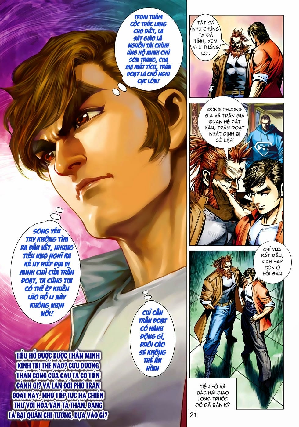 Truyện Tranh Tân Tác Long Hổ Môn trang 4