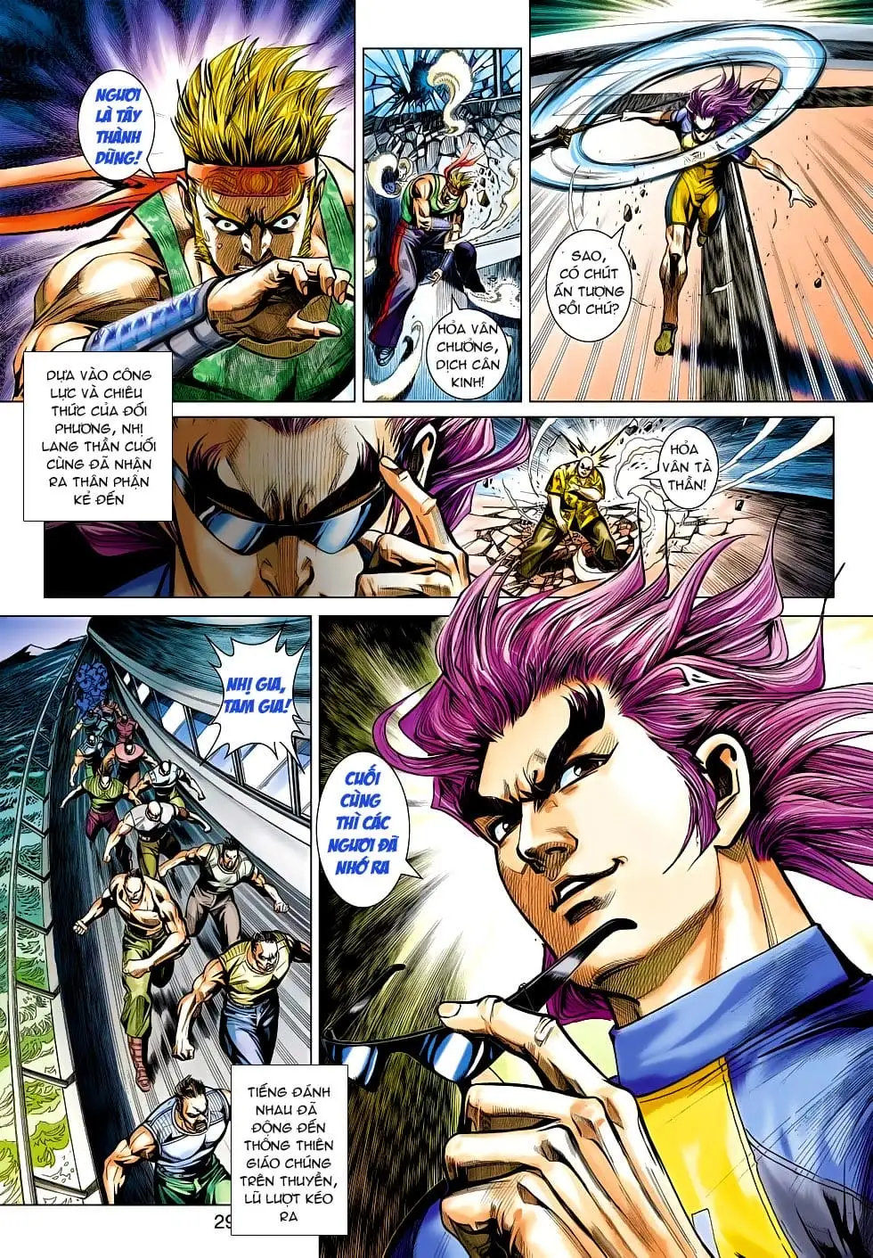 Truyện Tranh Tân Tác Long Hổ Môn trang 4