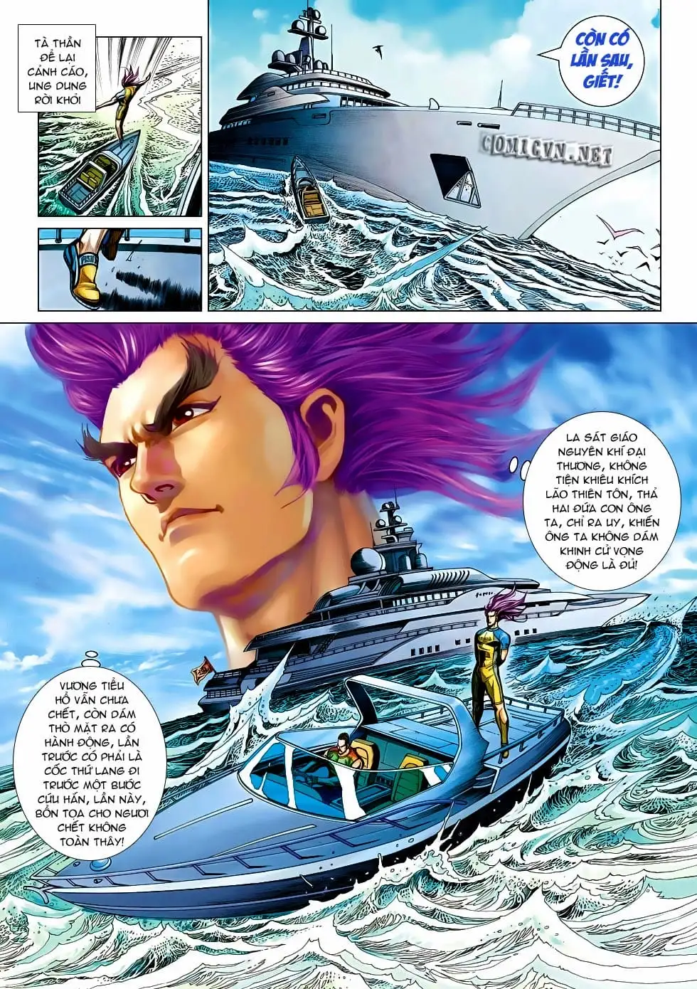 Truyện Tranh Tân Tác Long Hổ Môn trang 4