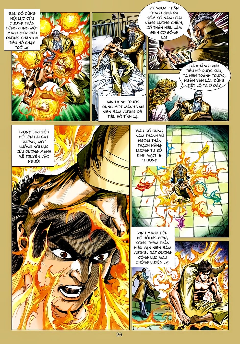 Truyện Tranh Tân Tác Long Hổ Môn trang 4