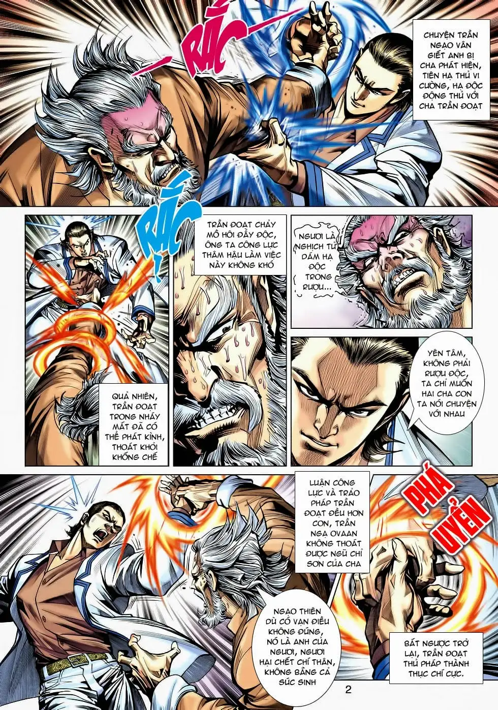 Truyện Tranh Tân Tác Long Hổ Môn trang 4