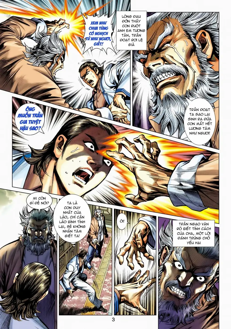 Truyện Tranh Tân Tác Long Hổ Môn trang 4