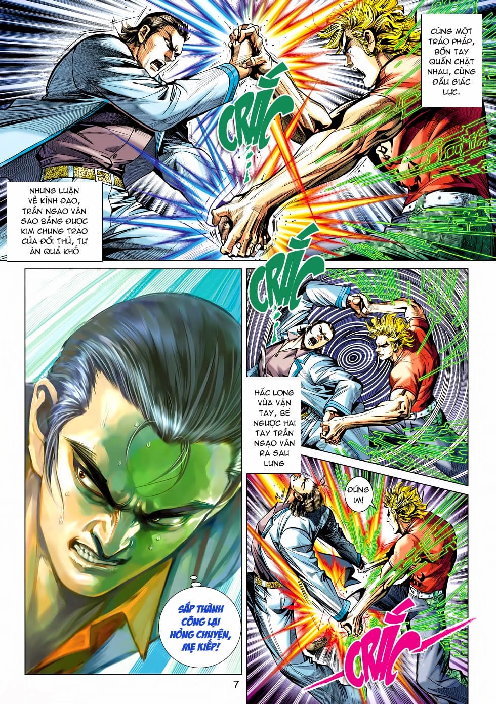 Truyện Tranh Tân Tác Long Hổ Môn trang 4