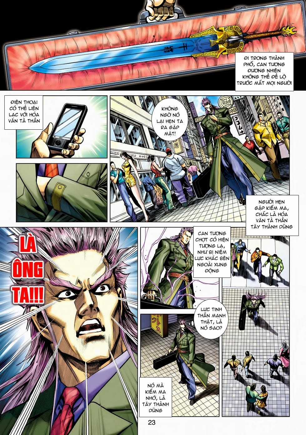 Truyện Tranh Tân Tác Long Hổ Môn trang 4