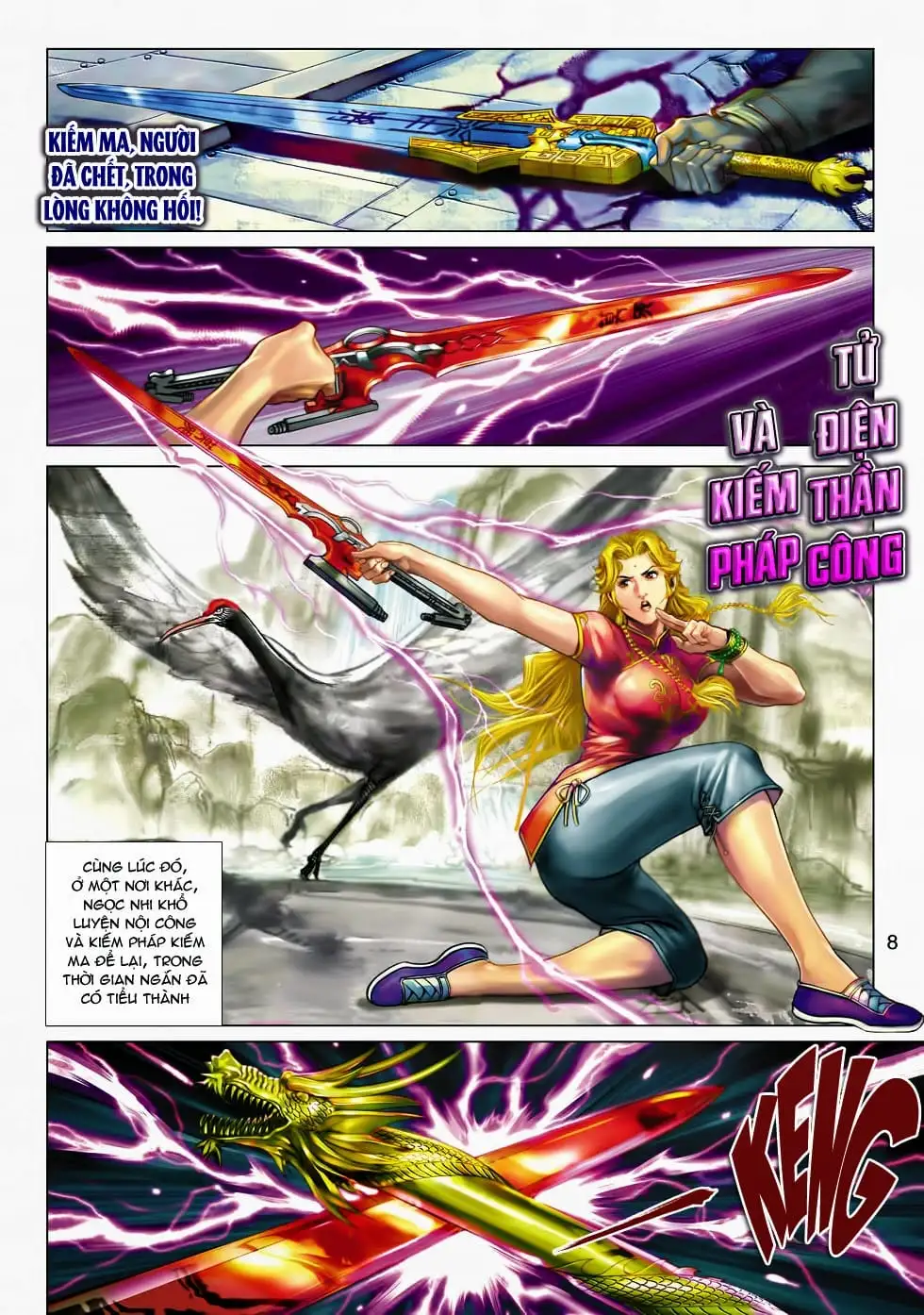 Truyện Tranh Tân Tác Long Hổ Môn trang 4