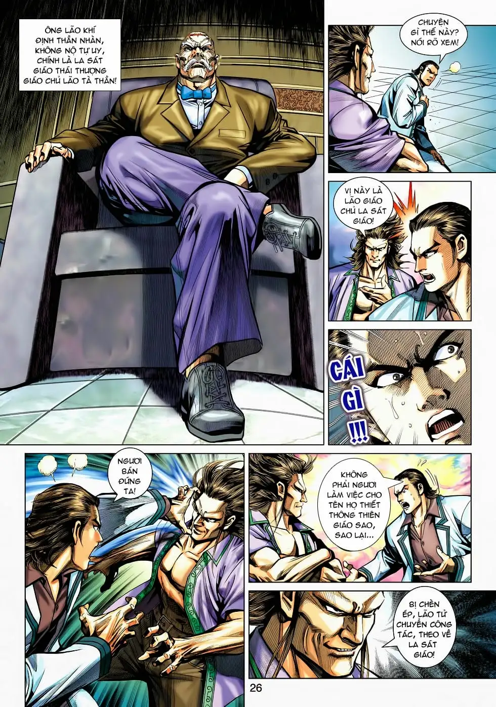 Truyện Tranh Tân Tác Long Hổ Môn trang 4