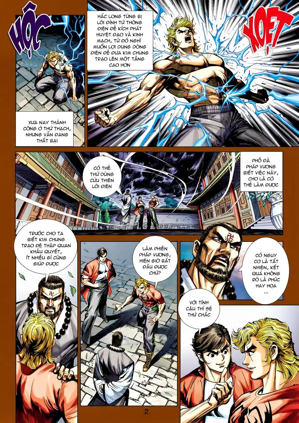 Truyện Tranh Tân Tác Long Hổ Môn trang 4