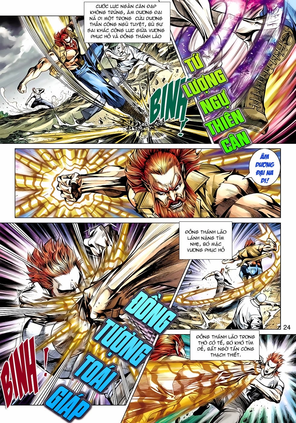 Truyện Tranh Tân Tác Long Hổ Môn trang 4