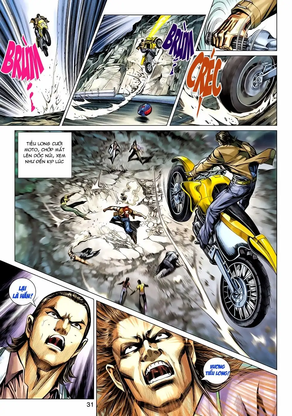 Truyện Tranh Tân Tác Long Hổ Môn trang 4