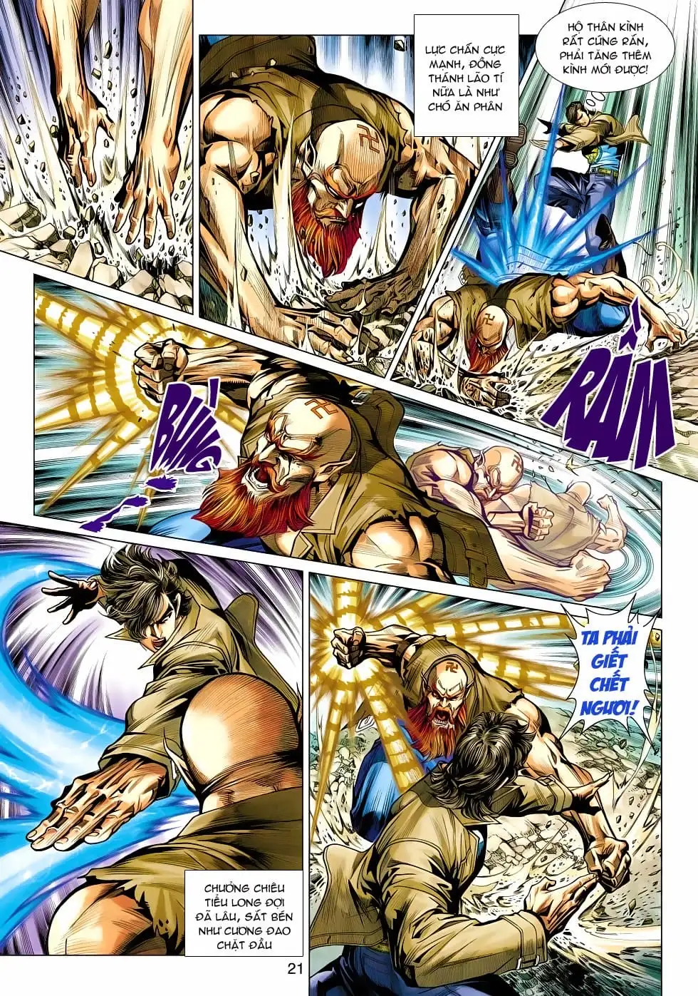 Truyện Tranh Tân Tác Long Hổ Môn trang 4