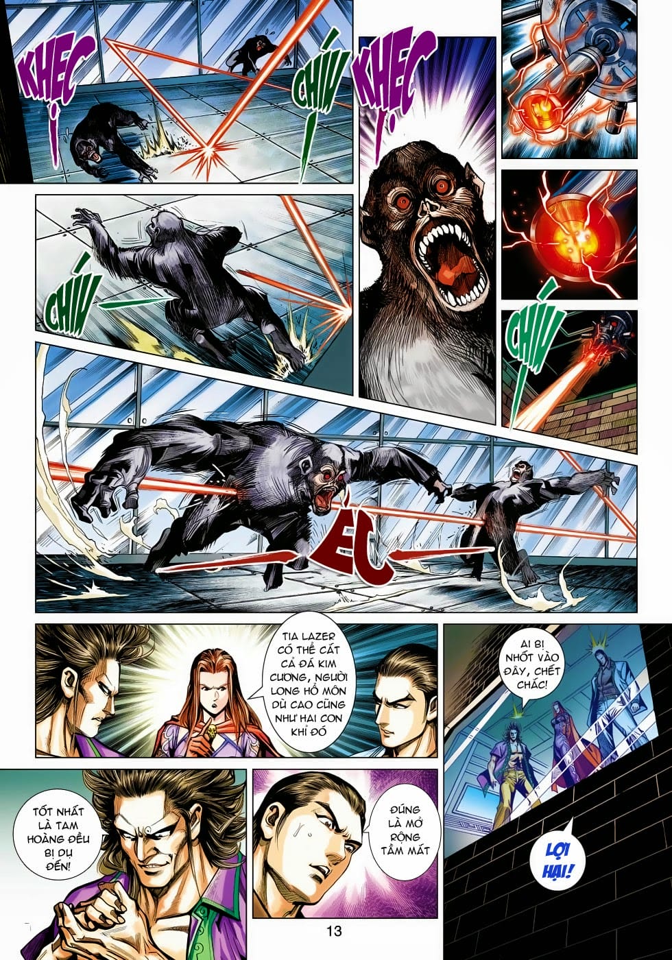 Truyện Tranh Tân Tác Long Hổ Môn trang 4