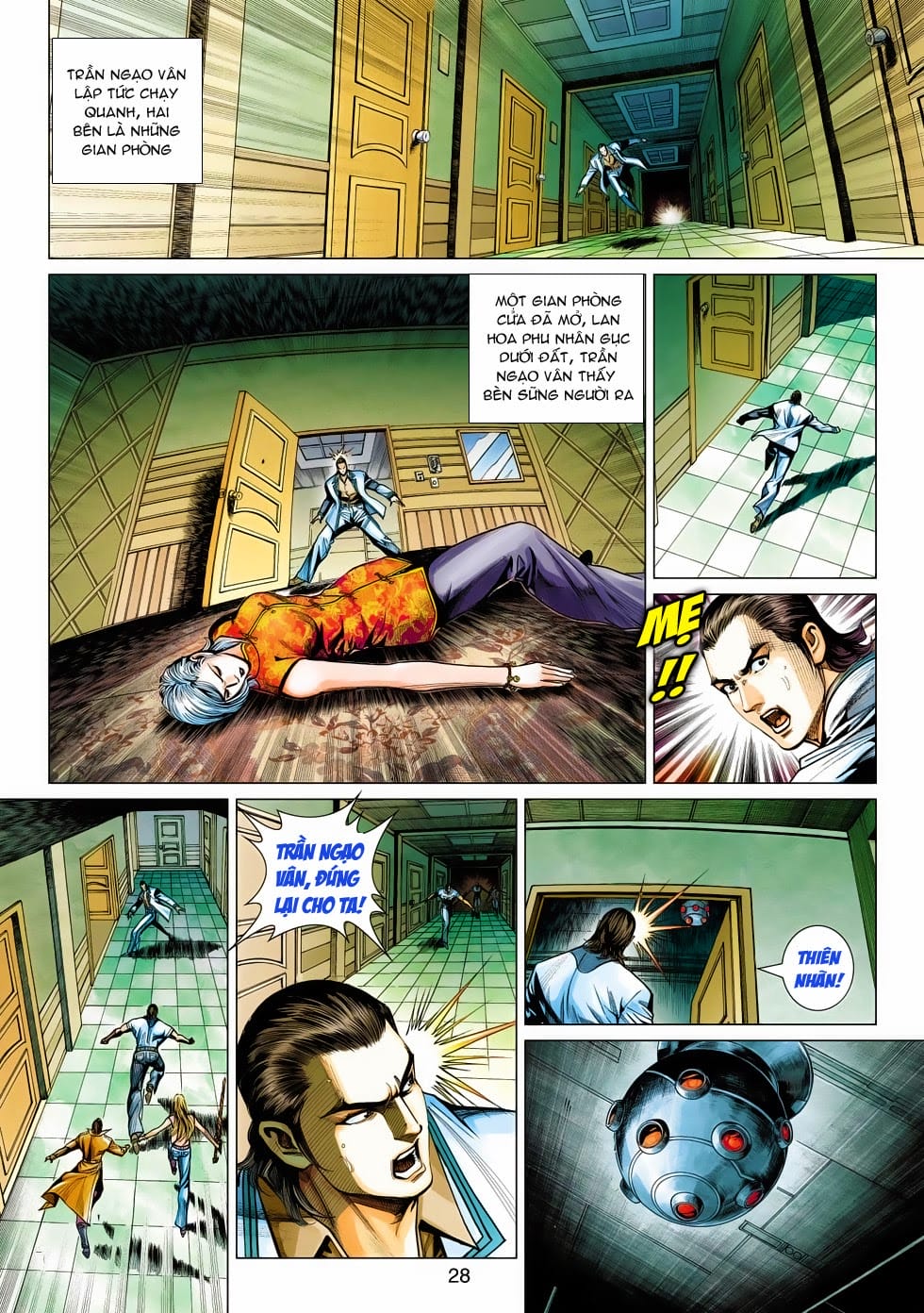 Truyện Tranh Tân Tác Long Hổ Môn trang 4