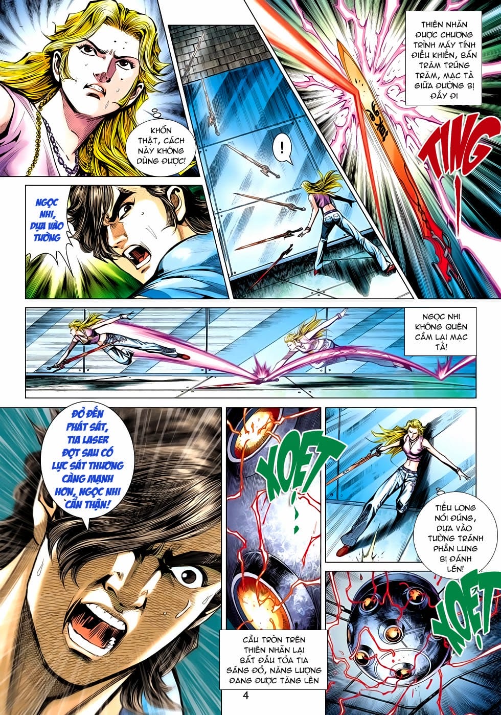 Truyện Tranh Tân Tác Long Hổ Môn trang 4