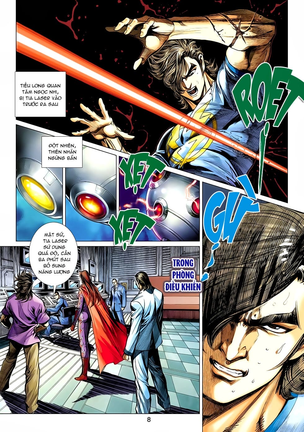 Truyện Tranh Tân Tác Long Hổ Môn trang 4