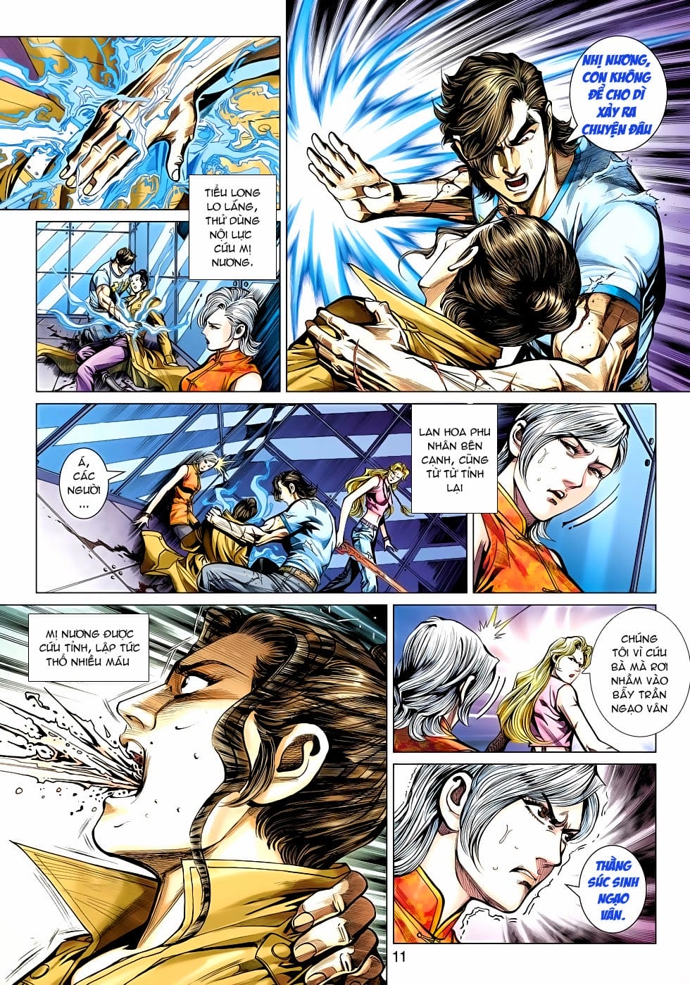 Truyện Tranh Tân Tác Long Hổ Môn trang 4