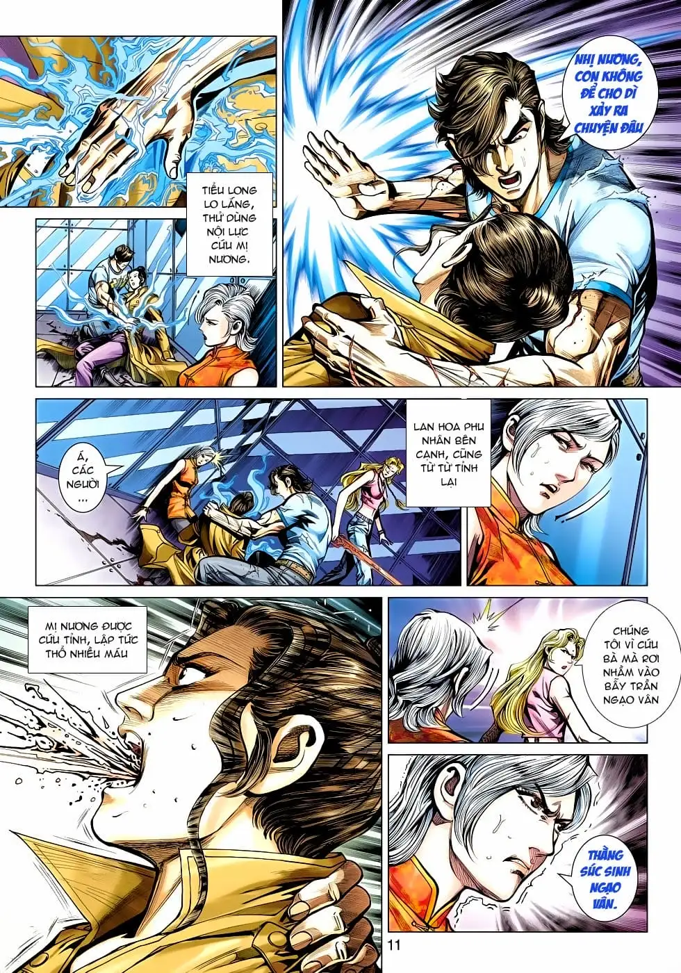 Truyện Tranh Tân Tác Long Hổ Môn trang 4