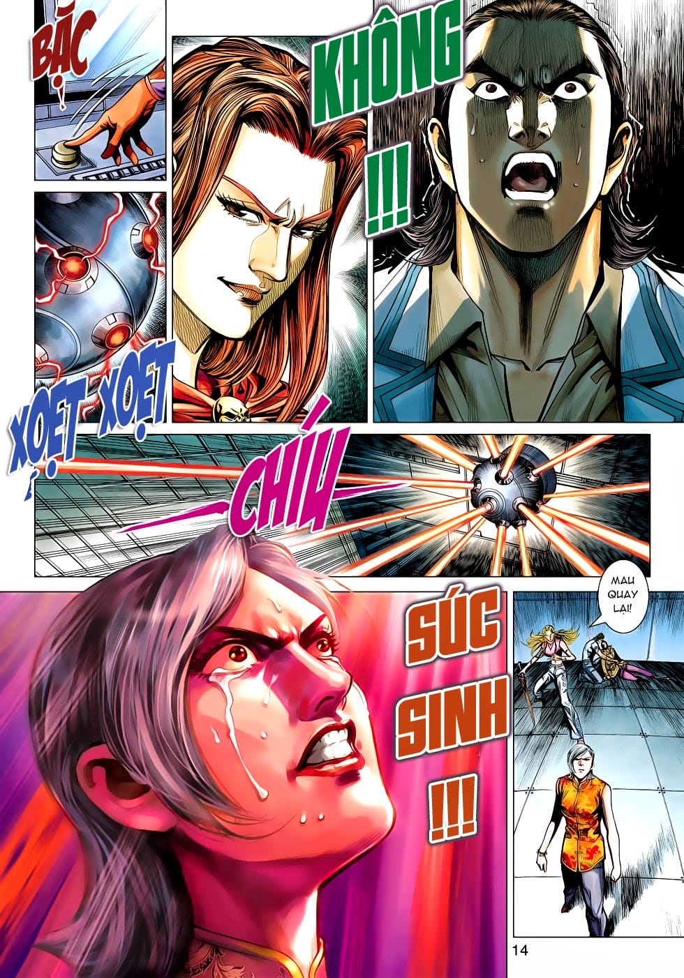 Truyện Tranh Tân Tác Long Hổ Môn trang 4