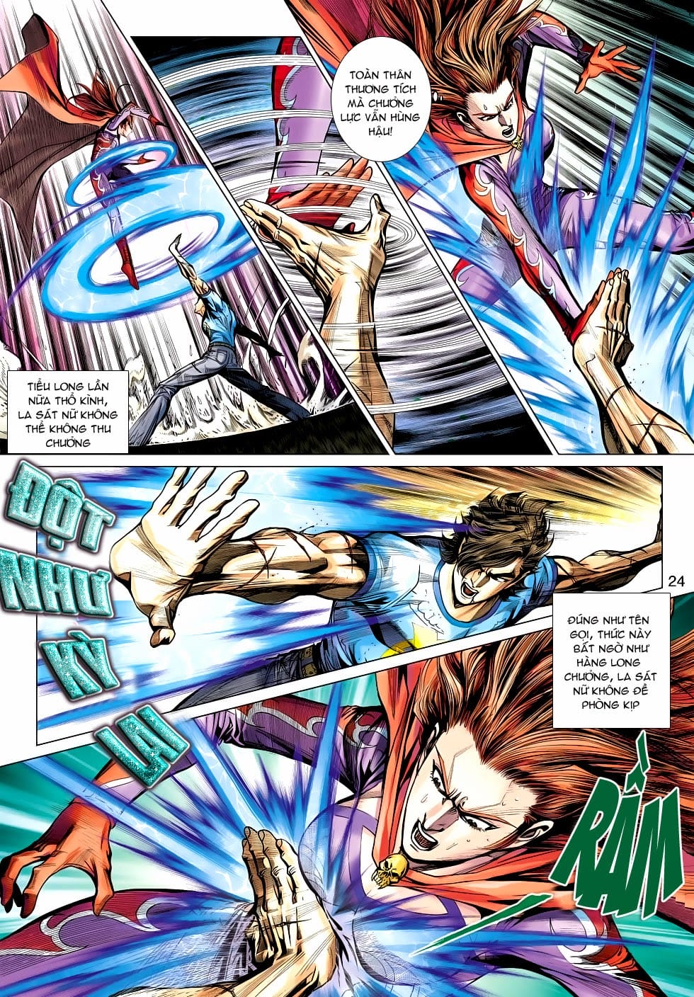 Truyện Tranh Tân Tác Long Hổ Môn trang 4