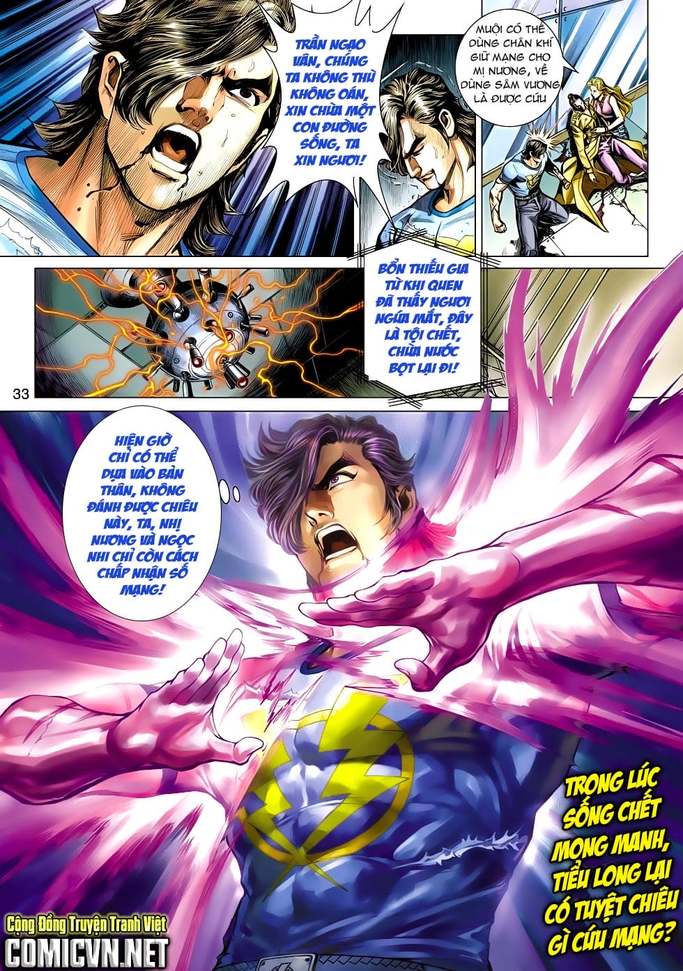 Truyện Tranh Tân Tác Long Hổ Môn trang 4