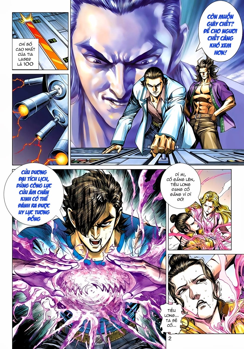 Truyện Tranh Tân Tác Long Hổ Môn trang 4