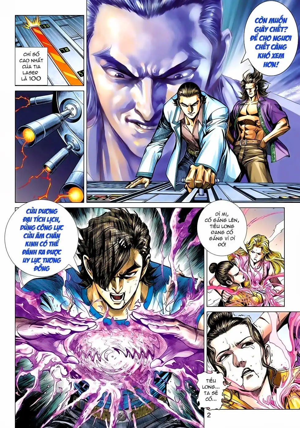 Truyện Tranh Tân Tác Long Hổ Môn trang 4