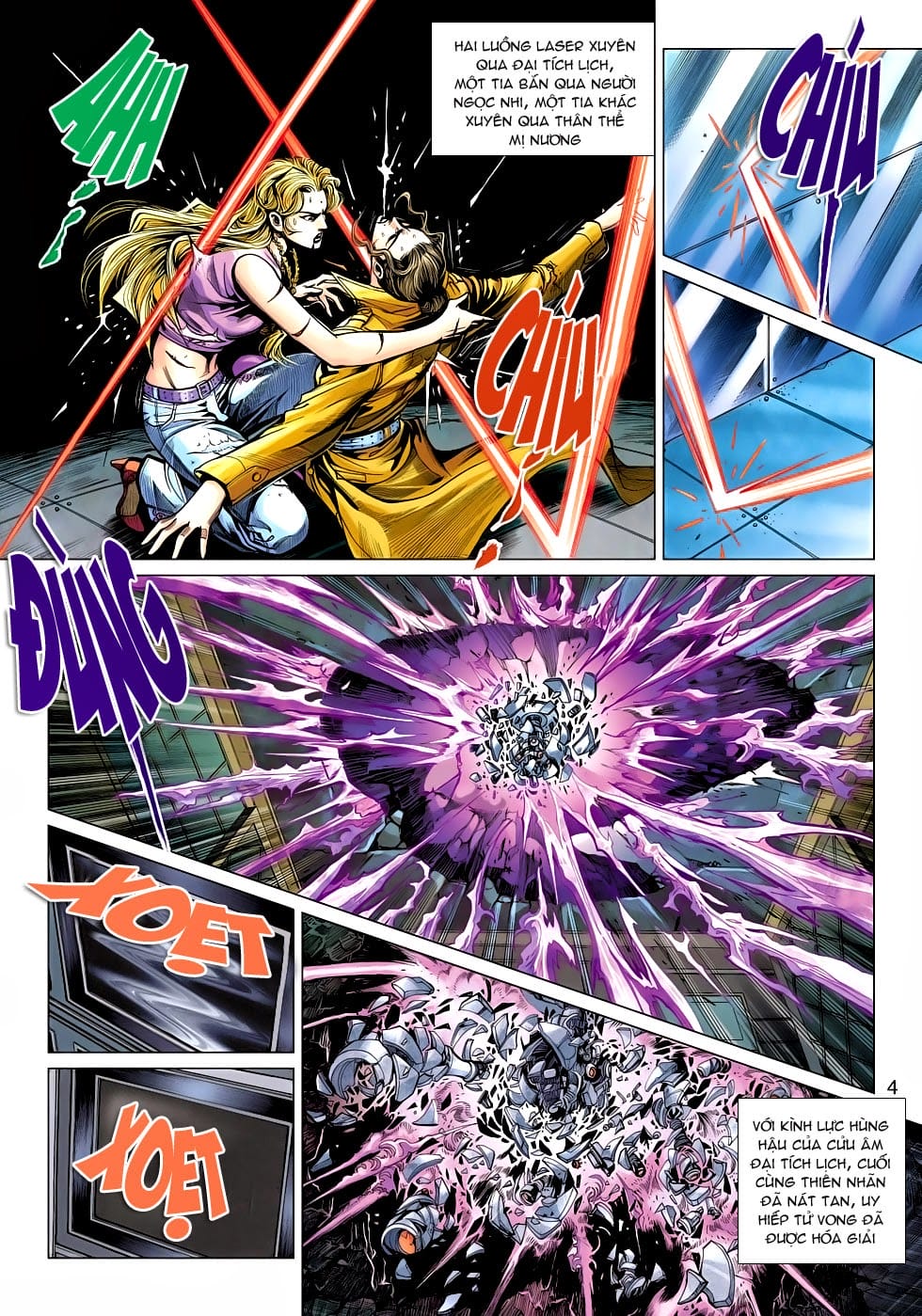 Truyện Tranh Tân Tác Long Hổ Môn trang 4