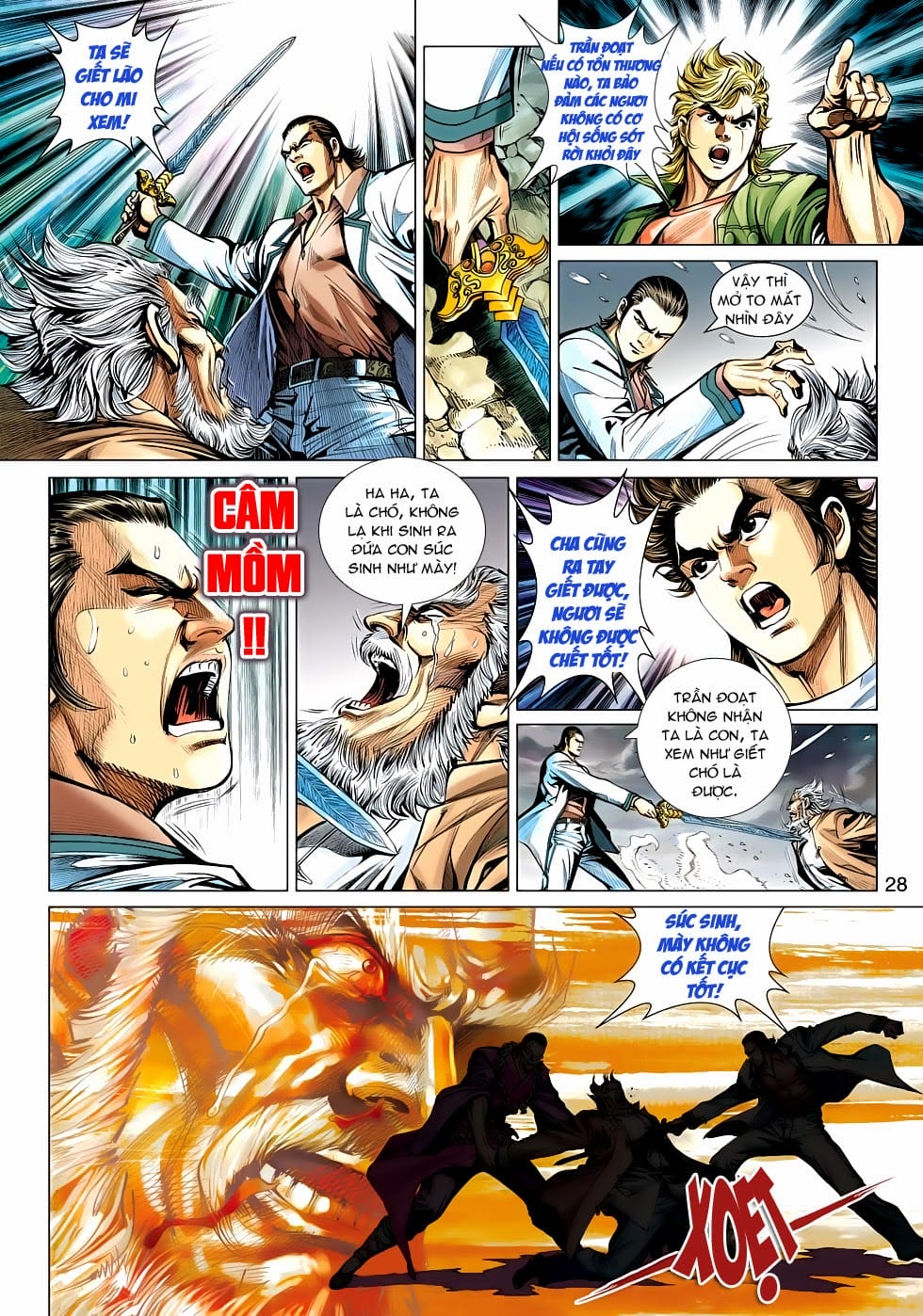 Truyện Tranh Tân Tác Long Hổ Môn trang 4