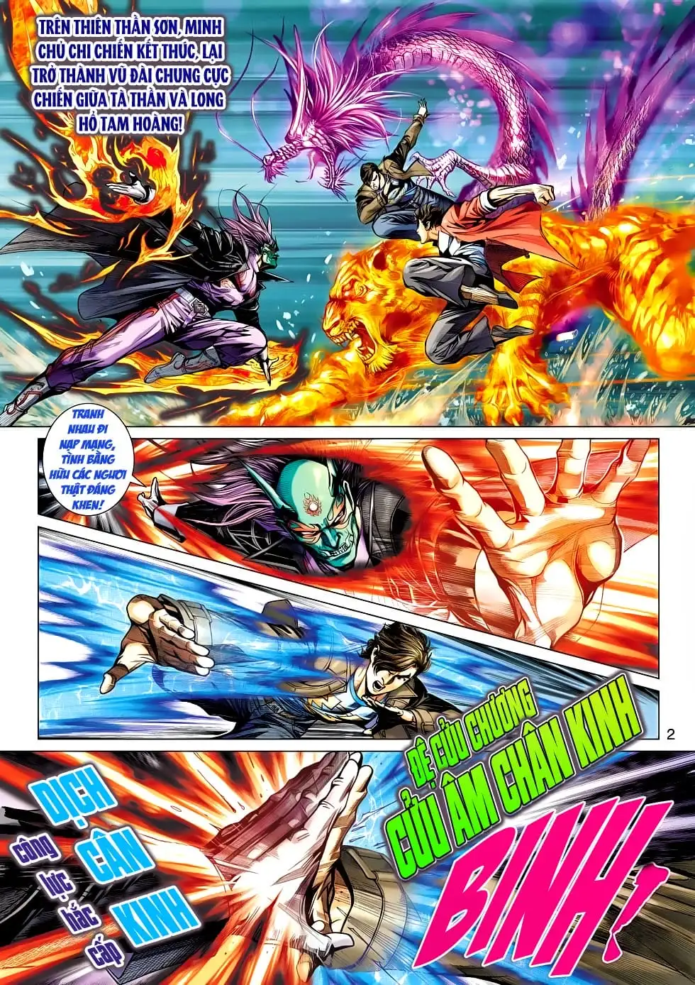 Truyện Tranh Tân Tác Long Hổ Môn trang 4