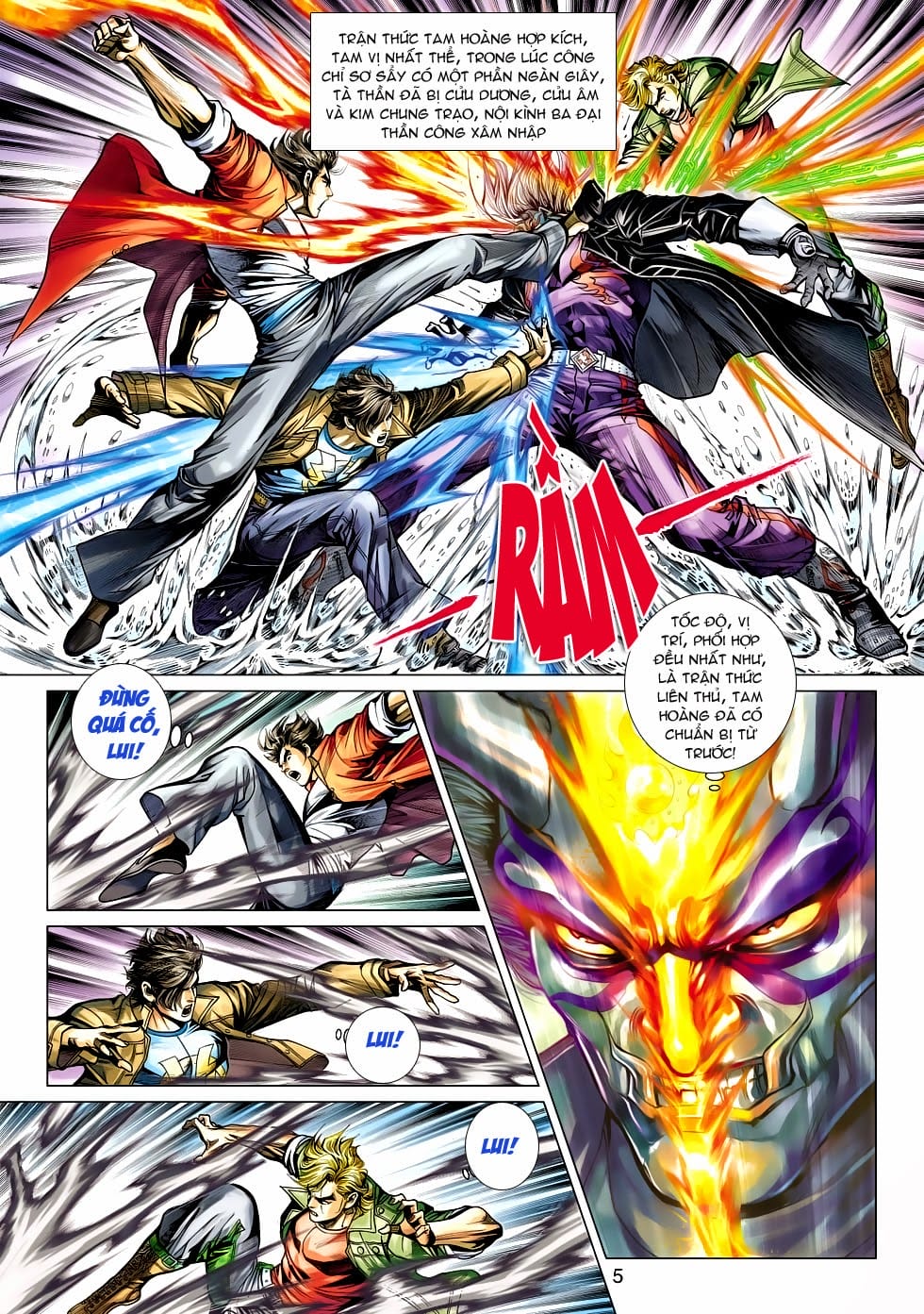 Truyện Tranh Tân Tác Long Hổ Môn trang 4