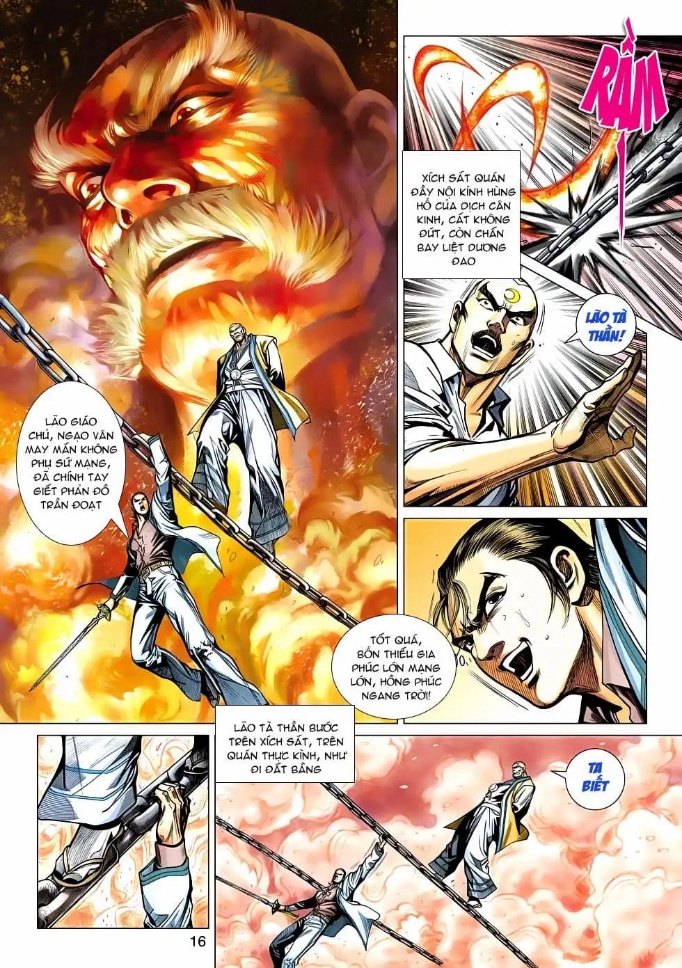 Truyện Tranh Tân Tác Long Hổ Môn trang 4