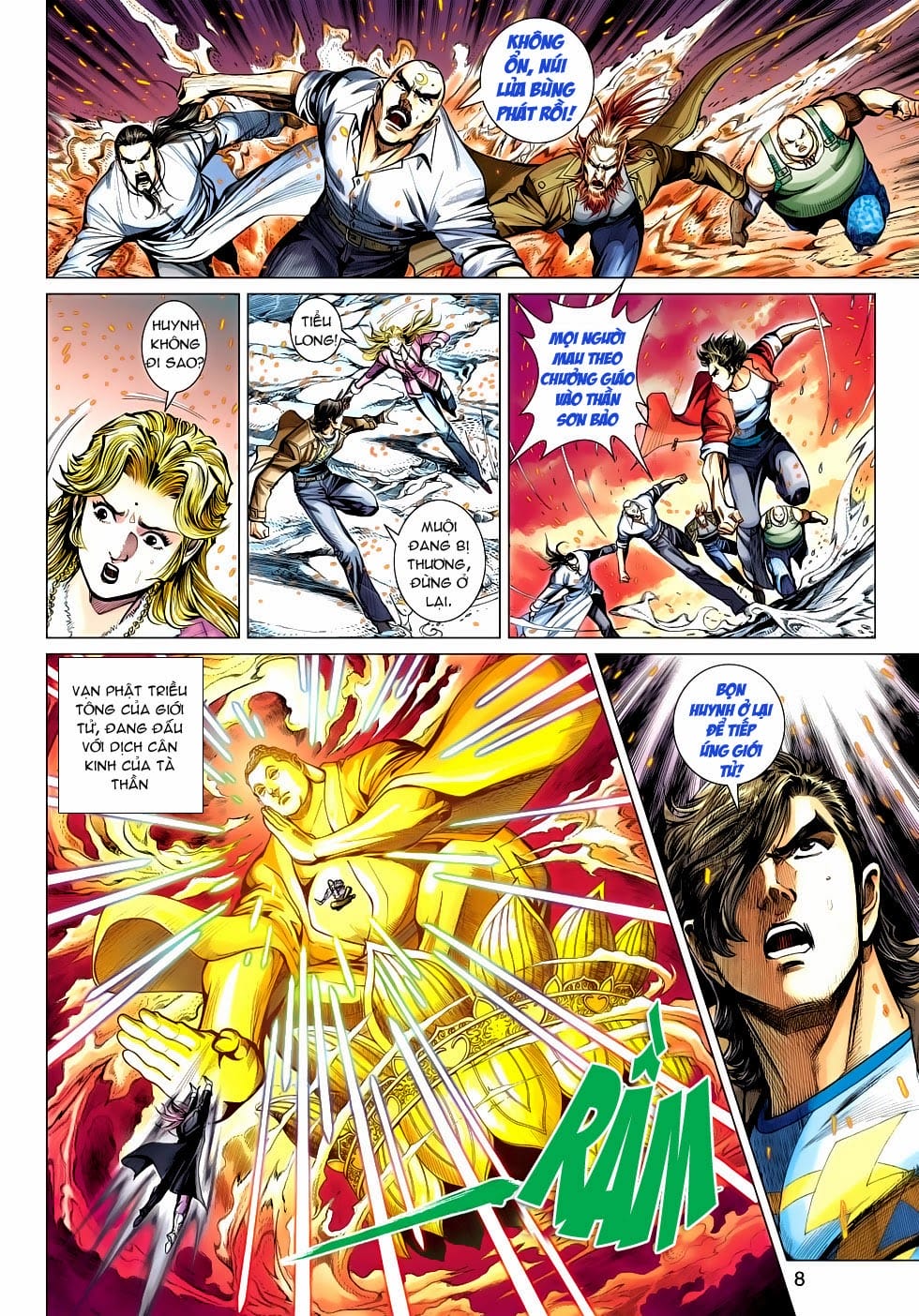Truyện Tranh Tân Tác Long Hổ Môn trang 4