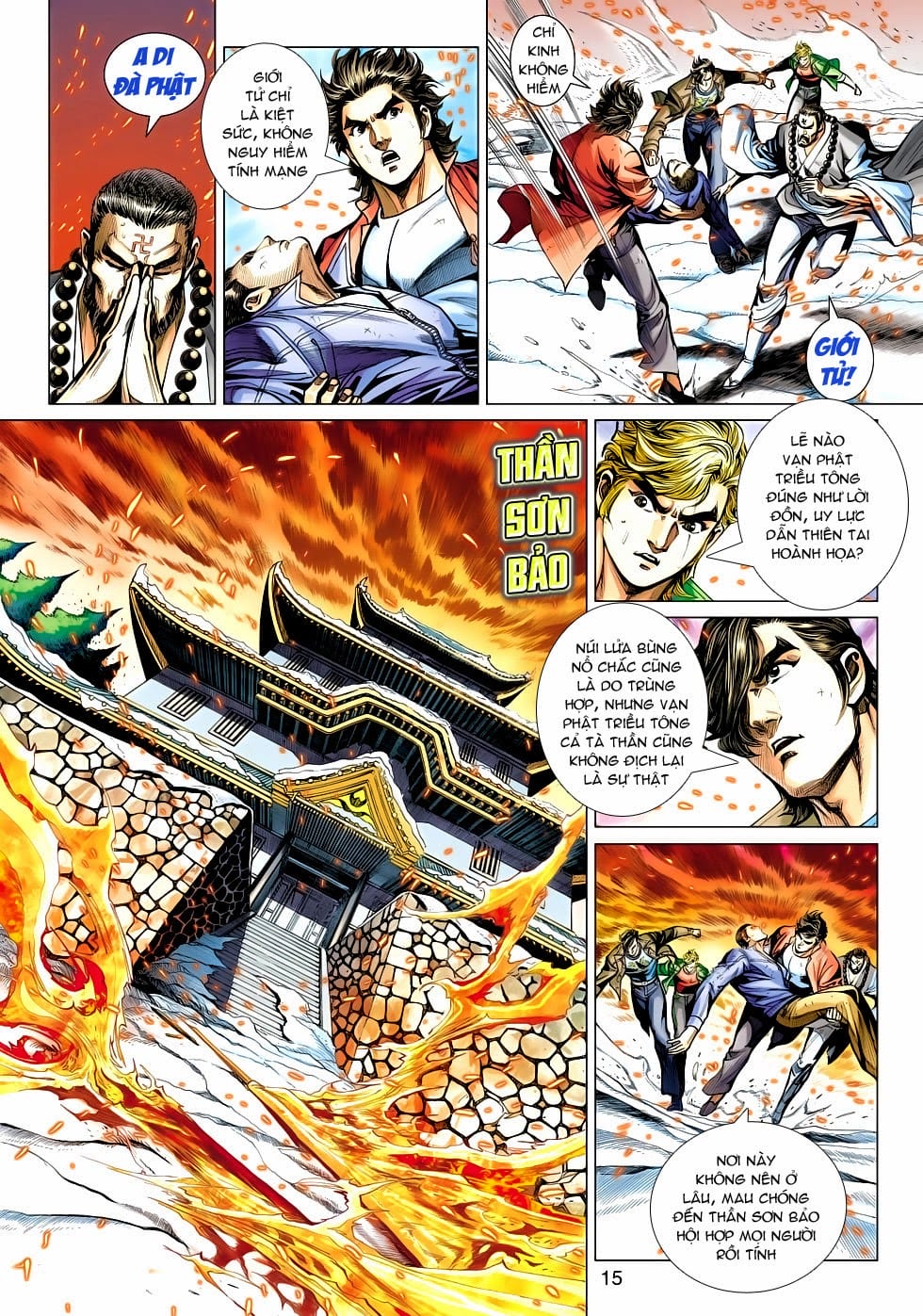 Truyện Tranh Tân Tác Long Hổ Môn trang 4