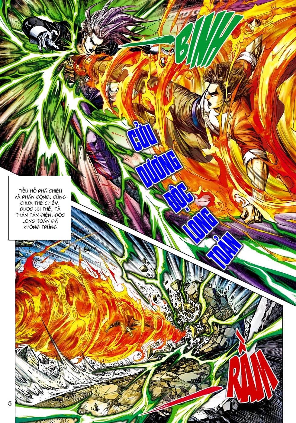 Truyện Tranh Tân Tác Long Hổ Môn trang 4
