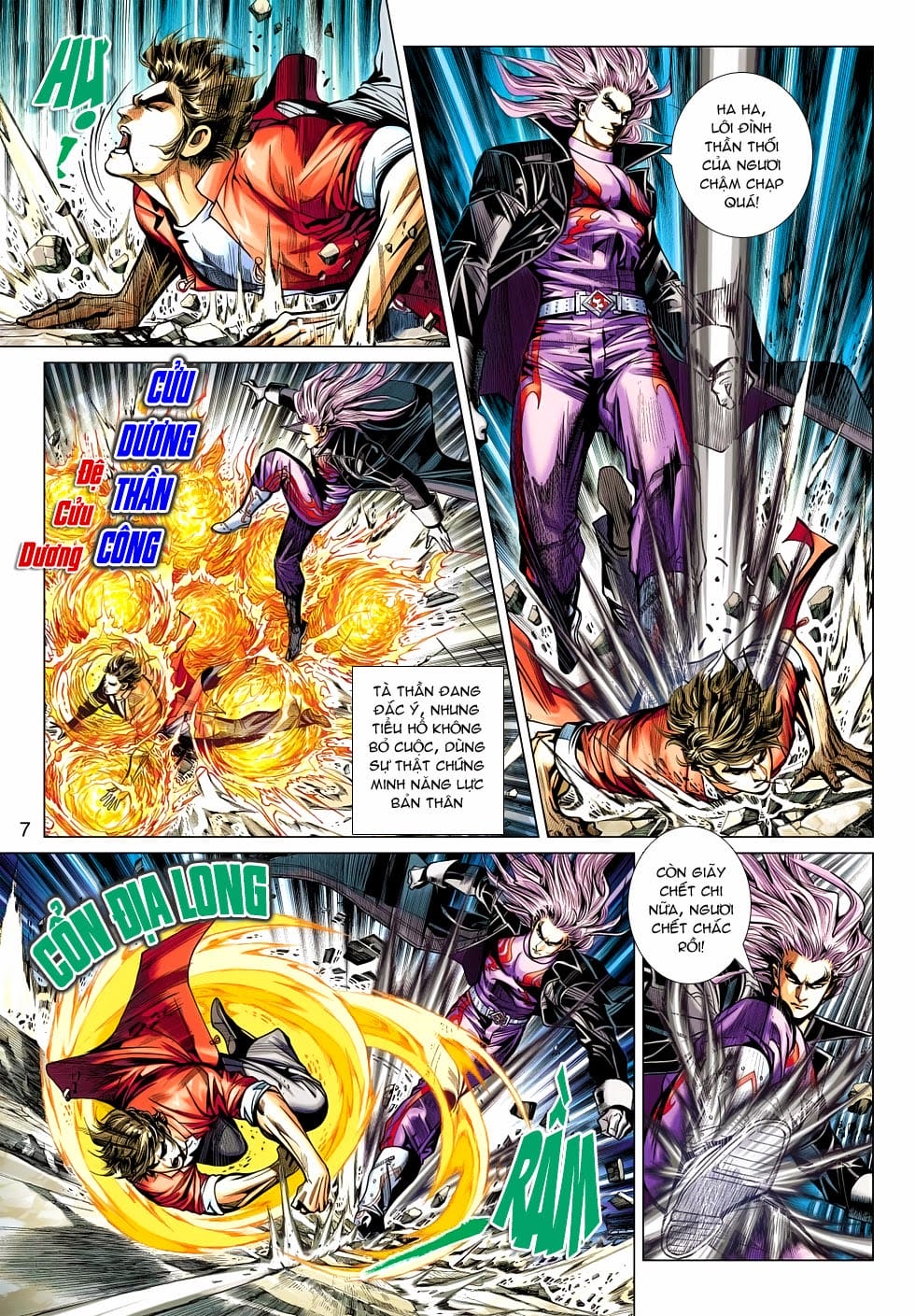 Truyện Tranh Tân Tác Long Hổ Môn trang 4