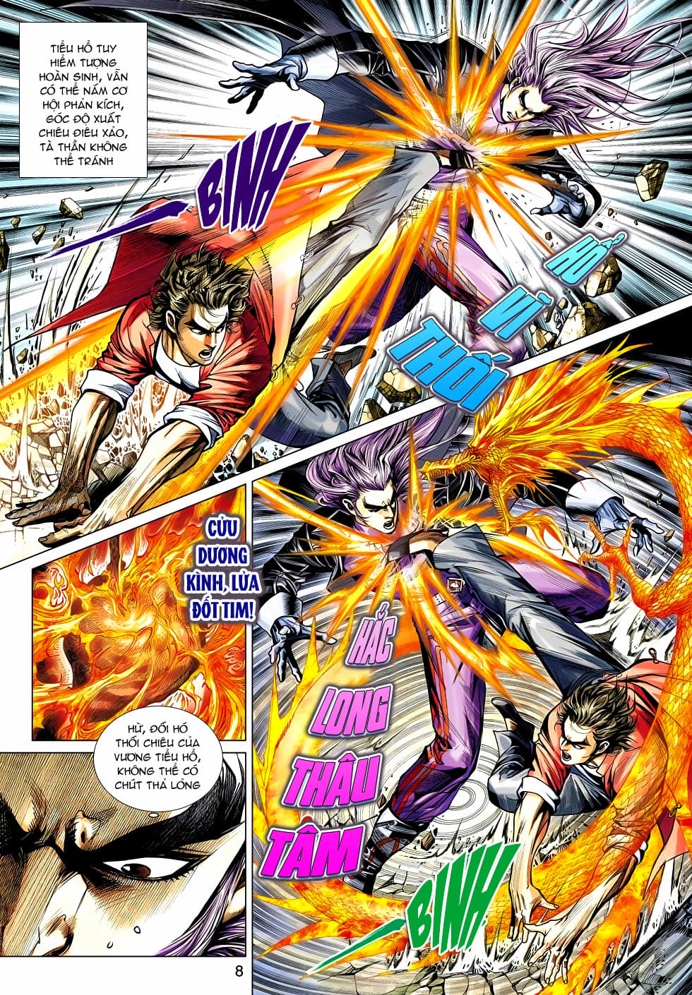 Truyện Tranh Tân Tác Long Hổ Môn trang 4